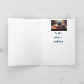 お卒業誇りを持ったおめでとう カード (内部)