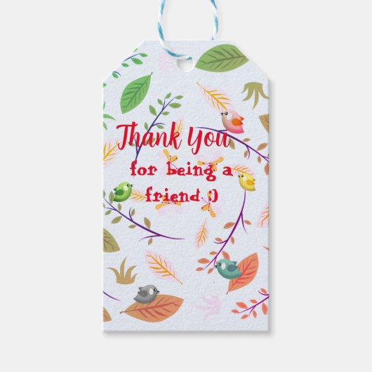 お友さま ギフトタグ (正面)