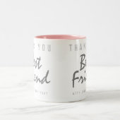 お友よ最高のり ツートーンマグカップ (中央)