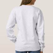 お友達とワインの女性の基本スウェットシャツ スウェットシャツ (裏面)