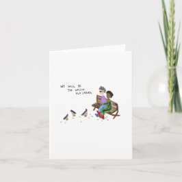 お友達と一緒に年最高のを取る サンキューカード