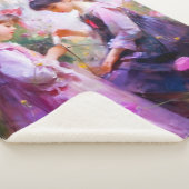 お友達と花2 シェルパブランケット (3/4)