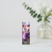 お友達と花2 スキニー名刺 (スタンド正面)