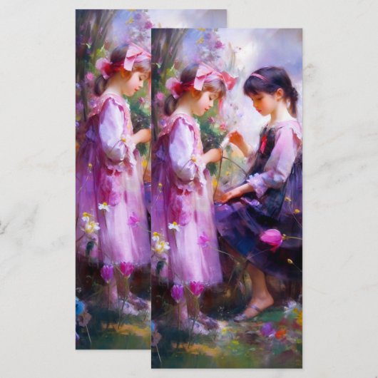 お友達と花2 メニュー (正面/裏面)