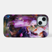 お友達と花2 iPhone 15ケース (裏面横)