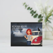 お友達にペニーのはがきを送る ポストカード (スタンド正面)