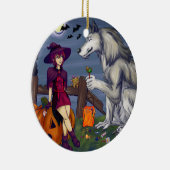 お友達を騙す セラミックオーナメント (右)