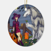 お友達を騙す セラミックオーナメント (左)