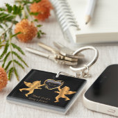 お友達キーチェーンありがとう キーホルダー (正面右)