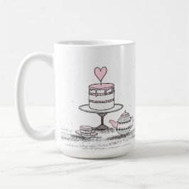 お友達実在のバレンタンのおごり コーヒーマグカップ