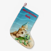 お友達最高のには スモールクリスマスストッキング (正面 (吊り時))