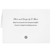 お友達素晴らしAs You - Cougar Card (裏面横)