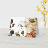 お古、新品、借りた物、青いもの ブライド カード (黄色い花)