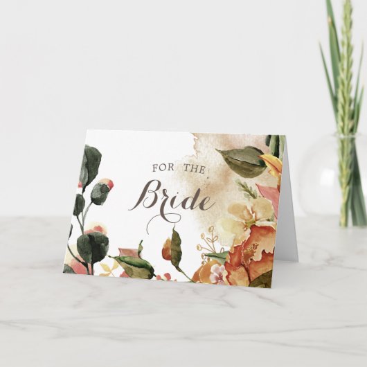 お古、新品、借りた物、青いもの ブライド カード (正面)