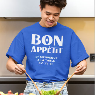 お召し上がり頂フランスのきたいシェフの食卓 Tシャツ