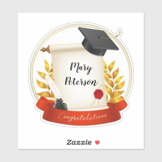 お名前おめでとう シール (シート)