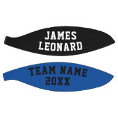 お名前とチームカラーのバスケッパーソナライズされたトル バスケットボール (パネル)