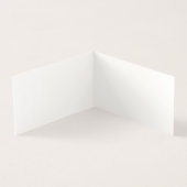 お名前のミニランチボパーソナライズされたックカード 名刺 (内部)