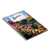 お名前の付いた美しいオムニソーナルガーデン ノートブック (右側)