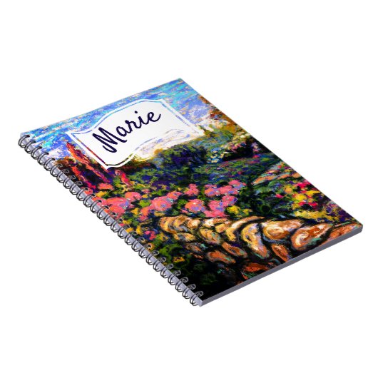 お名前の付いた美しいオムニソーナルガーデン ノートブック (右側)