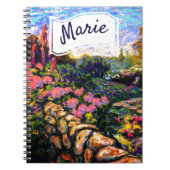 お名前の付いた美しいオムニソーナルガーデン ノートブック (正面)