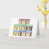 お名前の変更おめでとうございます カード (黄色い花)