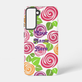 お名前はこちら – パーソナライズされたデザイン SAMSUNG GALAXY S21ケース