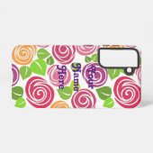 お名前はこちら – パーソナライズされたデザイン SAMSUNG GALAXYケース (裏面横)