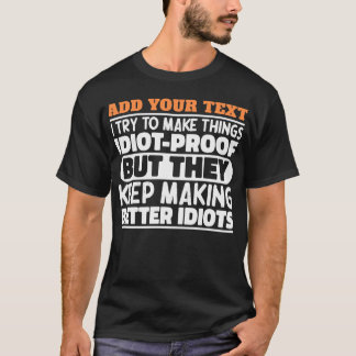 お名前を入れてみよう 面白いポジティブな言葉 Tシャツ