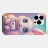 お名前を入れる iPhoneケース (裏面横)