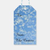 お名前サンタの10ビッグクリスマス·ホリデー ギフトタグ (裏面)