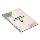 お名前シンプルのジャーナル ノートブック (右側)