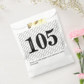 お名前パターはっきりしたン黒年齢105番号日付 フェイバーバッグ (封をした状態)