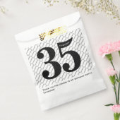 お名前パターはっきりしたン黒年齢35番号日 フェイバーバッグ (封をした状態)