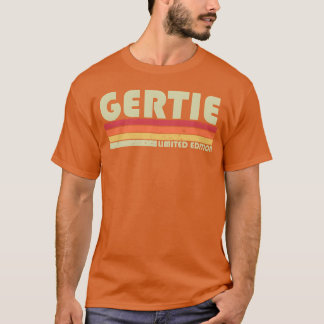 お名前入りのGertie 80年代90年代少年 Tシャツ