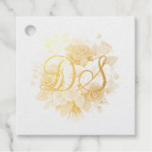 お名前入りイニシャル フェイバータグ (正面)