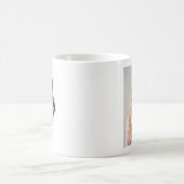お名前入りウィンターキッズフォトマグカップ コーヒーマグカップ (中央)