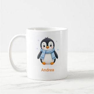 お名前入りウィンターキッズフォトマグカップ コーヒーマグカップ
