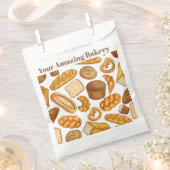 お名前入りパン屋さん フェイバーバッグ (クリップ留めされた状態)
