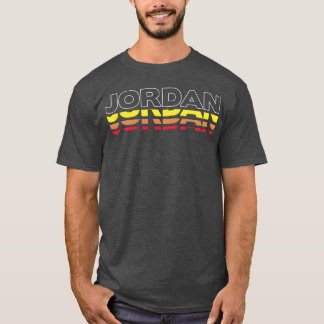 お名前入り 陽気なヴィンテージ風 日没 ギフト Tシャツ