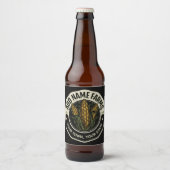 お名前入り NAME スイートコーン ガーデン ファーム ファーマー ビールラベル (正面)