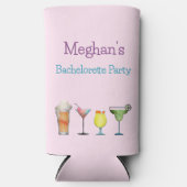 お名前入り VENMO 花嫁に乾杯 QRコード スリム缶クーラー (正面)