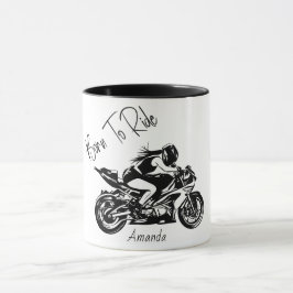 お名前入りBorn To Ride マグカップ