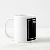 お名前入りProud Parent of コーヒーマグカップ (左)