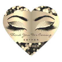 お名前来ハート紙吹雪金ゴールド