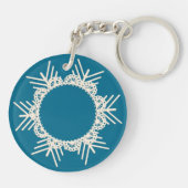 [お名前]のポイルーナクリスマスサークル キーホルダー (裏面)