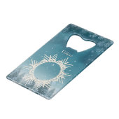 [お名前]のポイルーナクリスマス クレジットカード栓抜き (裏面アングル)