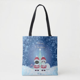 [お名前]のPoiluna Christmas Tote Bag トートバッグ