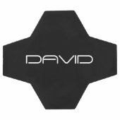 お名前 |カスタマイズクール可能なスタイル化文字 サッカーボール (フラット)