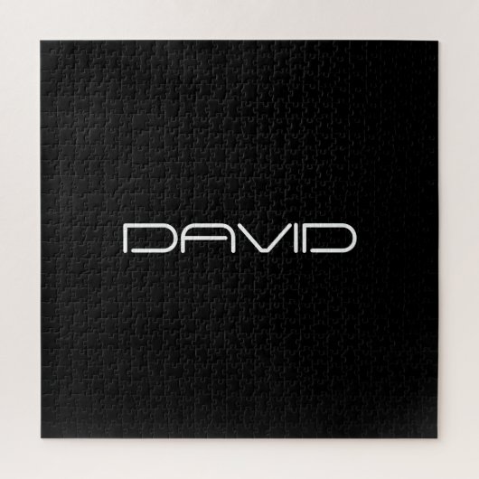 お名前 |カスタマイズクール可能なスタイル化文字 ジグソーパズル (縦)